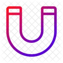 Ima Campo Magnetico Ciencia Ícone