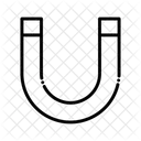 Ima Campo Magnetico Magnetismo Ícone