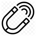 Eletromagnetico Magnetismo Forca Magnetica Ícone