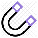 Ima Campo Magnetico Magnetismo Ícone