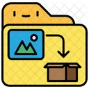 Image Storage Shipping Icon