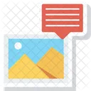 Image Chat Comment Icon