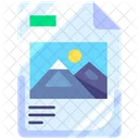 Image Paper File Icon