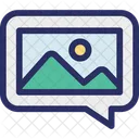 Image Chat  Icon
