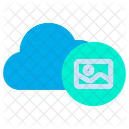 Image Cloud  Icon