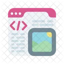 Image Code Website Code Icon