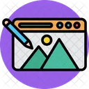 Image correction  Icon