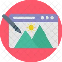 Image correction  Icon