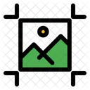 Image Crop  Symbol