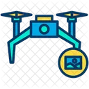 Drone Aerial Vehicle Aircraft Icon