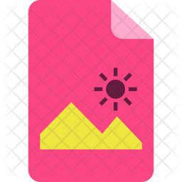 Image File Icon - Download in Flat Style