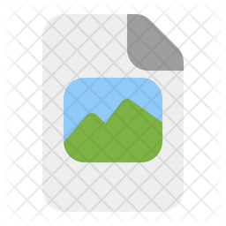 Image File Icon - Download in Flat Style