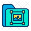 Folder Image Designing Designing Icon