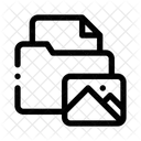 Image Folder Photo Storage Folder Icon Icon