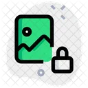 Image Lock Protected Image Secure Image Icon
