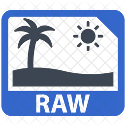 Image Raw file  Icon