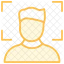 Image Recognition Duotone Line Icon Icon