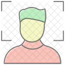 Image Recognition Lineal Color Icon Icon
