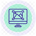 Image Recognition Color Circle Icon Icon
