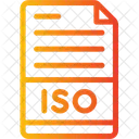 Imagen De Disco Iso Icono