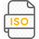 Imagen De Disco Iso Icono