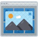 Ventana Emergente De Imagen Imagen Imagen Icono