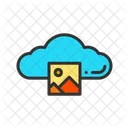 Images On Cloud  Icon