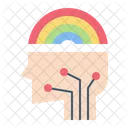 Imagination Idea Rainbow Icon