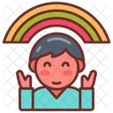 Imagination Vision Rainbow Icon