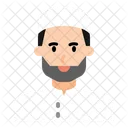 Iman Lider Religioso Musulman Islam Personaje Usuario Avatar Icono