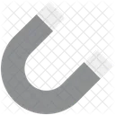 Iman Campo Magnetico Magnetismo Icono