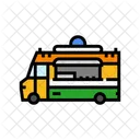 Indisch Strasse Essen Symbol