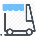 Imbisswagen LKW Markt Icon