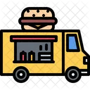 LKW Burger Schnell Icon