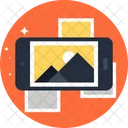 Immagine Media Mobile Icon