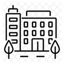 Immeuble De Bureaux Architecture Structure Icon