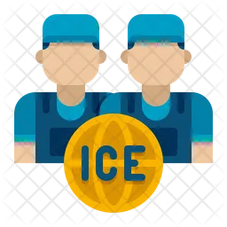 Immigration And Customs Enforcement Ice  Icon