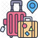 Immigration Luggage Baggage Icon