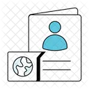 Immigration Passport Travel Icon