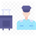 Security Personnel Immigration Icons Icon