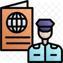 Immigration Officer Icon
