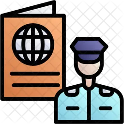 Immigration Officer  Icon