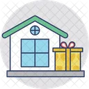 Immobilien Nachlass Geschenk Symbol