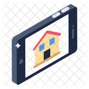 Immobilienantrag Immobilien App Eigenheimantrag Symbol