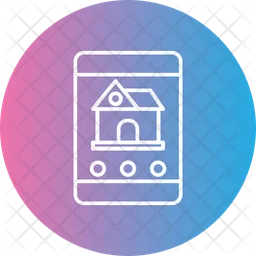 Immobilien-App  Symbol