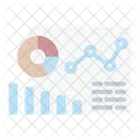 Immobiliendiagramm Immobilien Analyse Symbol