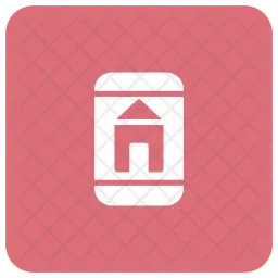 Immobilien-Website  Symbol