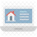 Immobilien Website Online Immobilien Immobilien Site Symbol