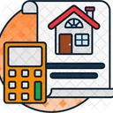 Immobilienbudget  Symbol