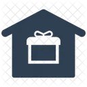 Eigentum Hauslieferung Paket Symbol